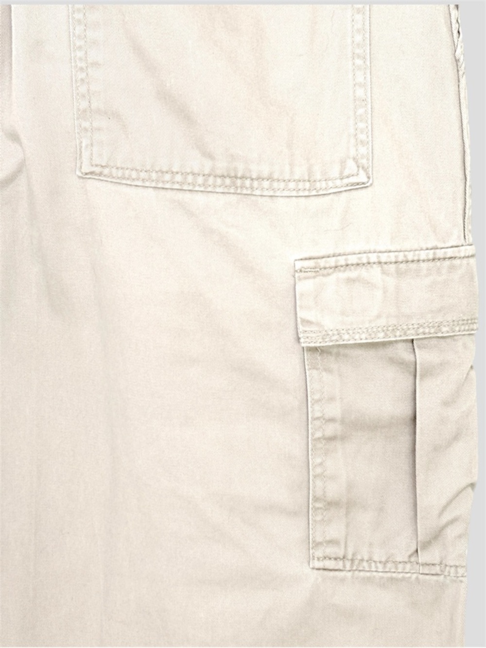 Vintage Wrangler Cargo Pants Men’s 36x30 Grey Cotton Twill Utility Workwear L - Picture 4 of 16
